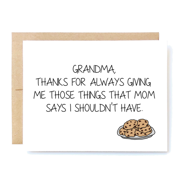 Mother's Day Card for Grandma - Cheeky Kumquat